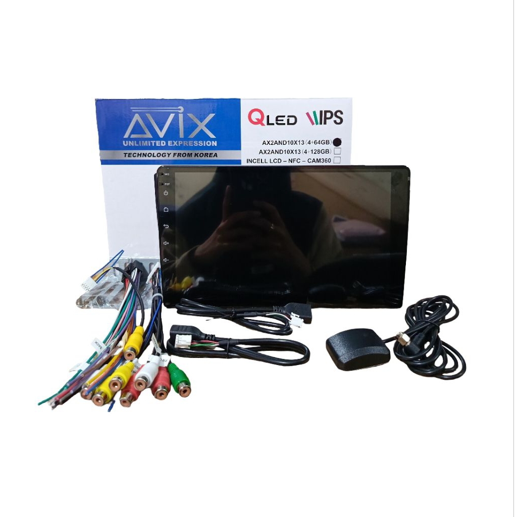 Head unit Android Avix 9 inch AX2AND10X13 Ram 4/64 GB IPS QLED ANDROID 9 INCH