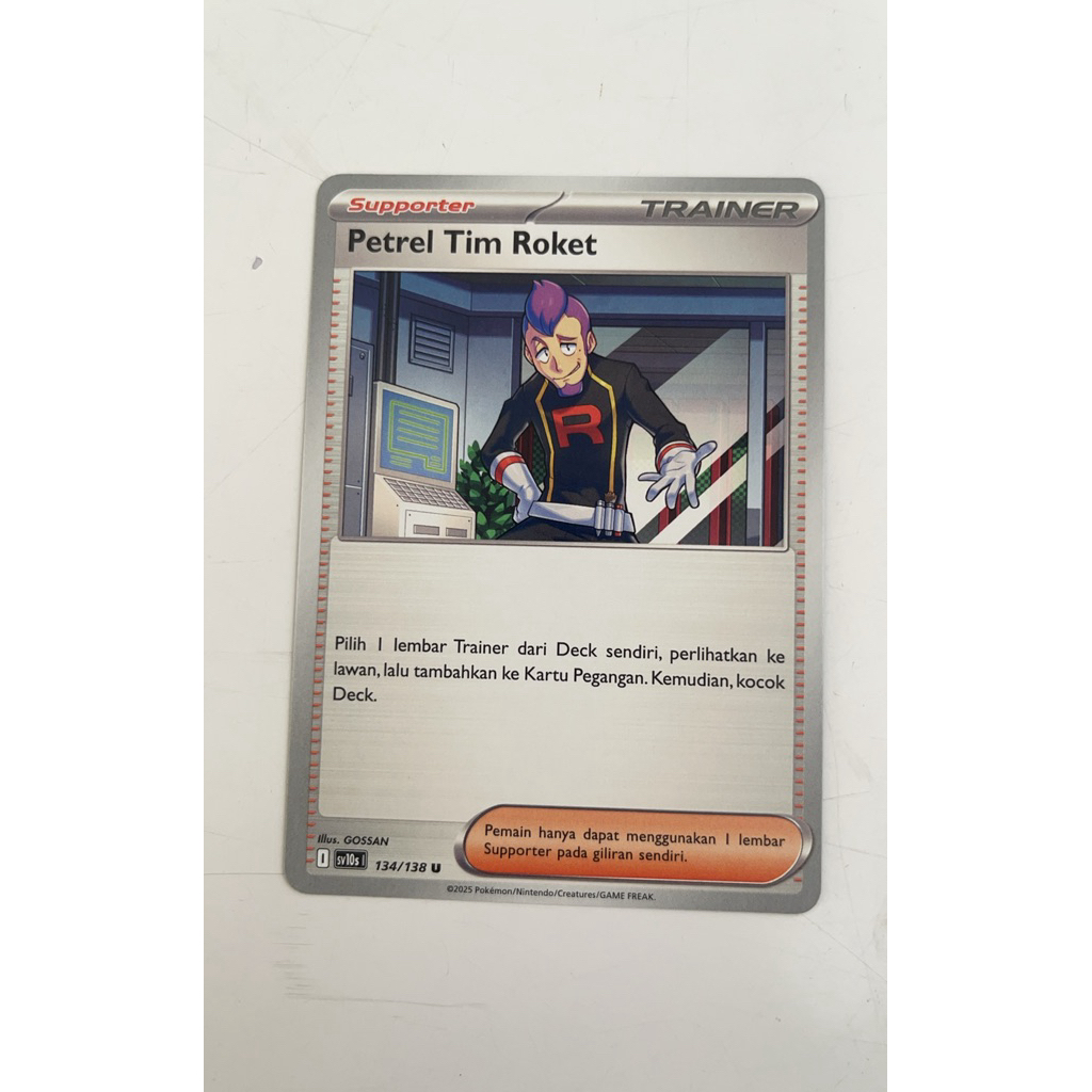 SV10S Evolusi Mega Pokemon Card/Kartu Putih Petrel 134/138