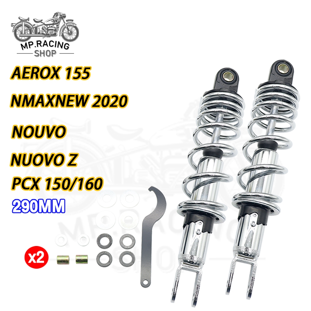 SHOCK BREAKER TABUNG AEROX 155 NMAX NEW 2020 NOUVO, NOUVO Z, PCX 150, PCX 160 290MM BELAKANG SHOCKBR