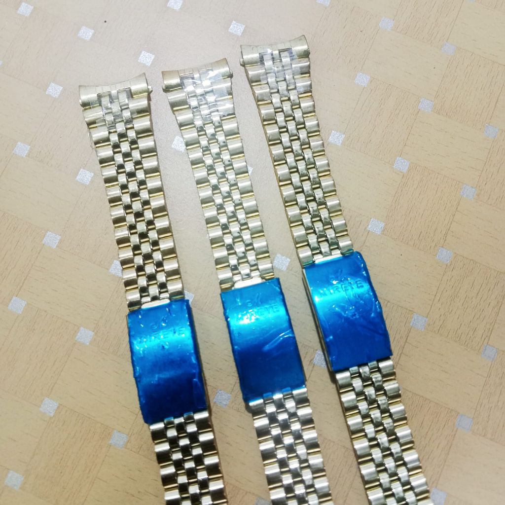 Rantai jam tangan, krepyak jubilee size 20mm