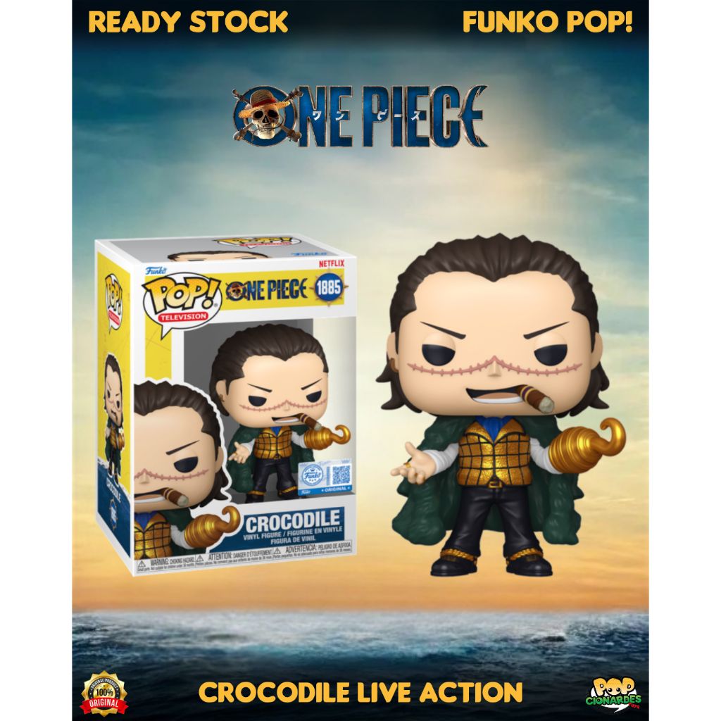 Funko POP Anime - One Piece Live Action - Crocodile #1885