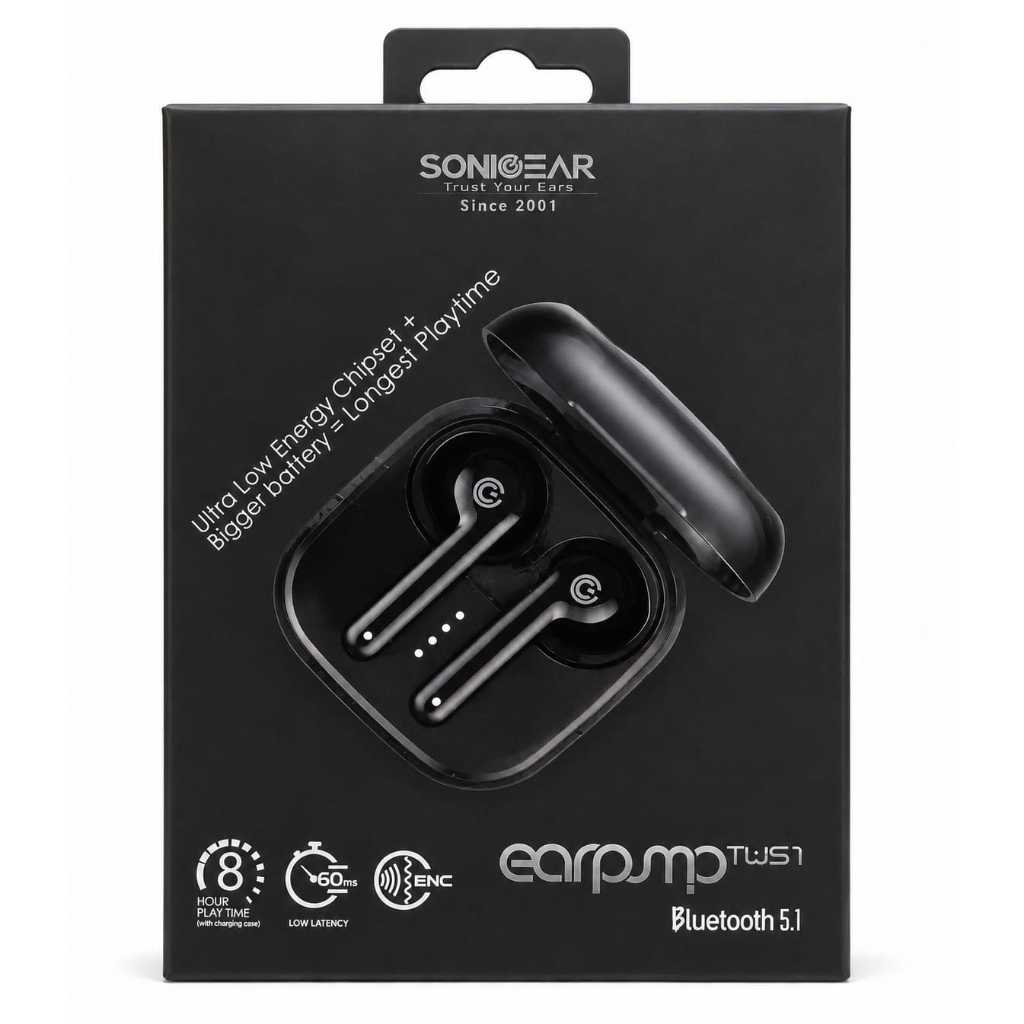 TWS Bluetooth Sonic gear Earpump TWS1 Bluetooth 5.1