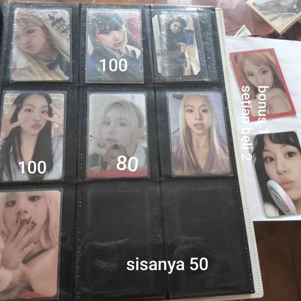 Photocard TWICE Chaeyoung Official