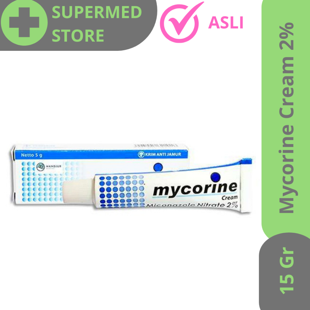 Mycorine 2% Cream / Krim Anti Jamur Mycorine / Efektif Membasmin Jamur