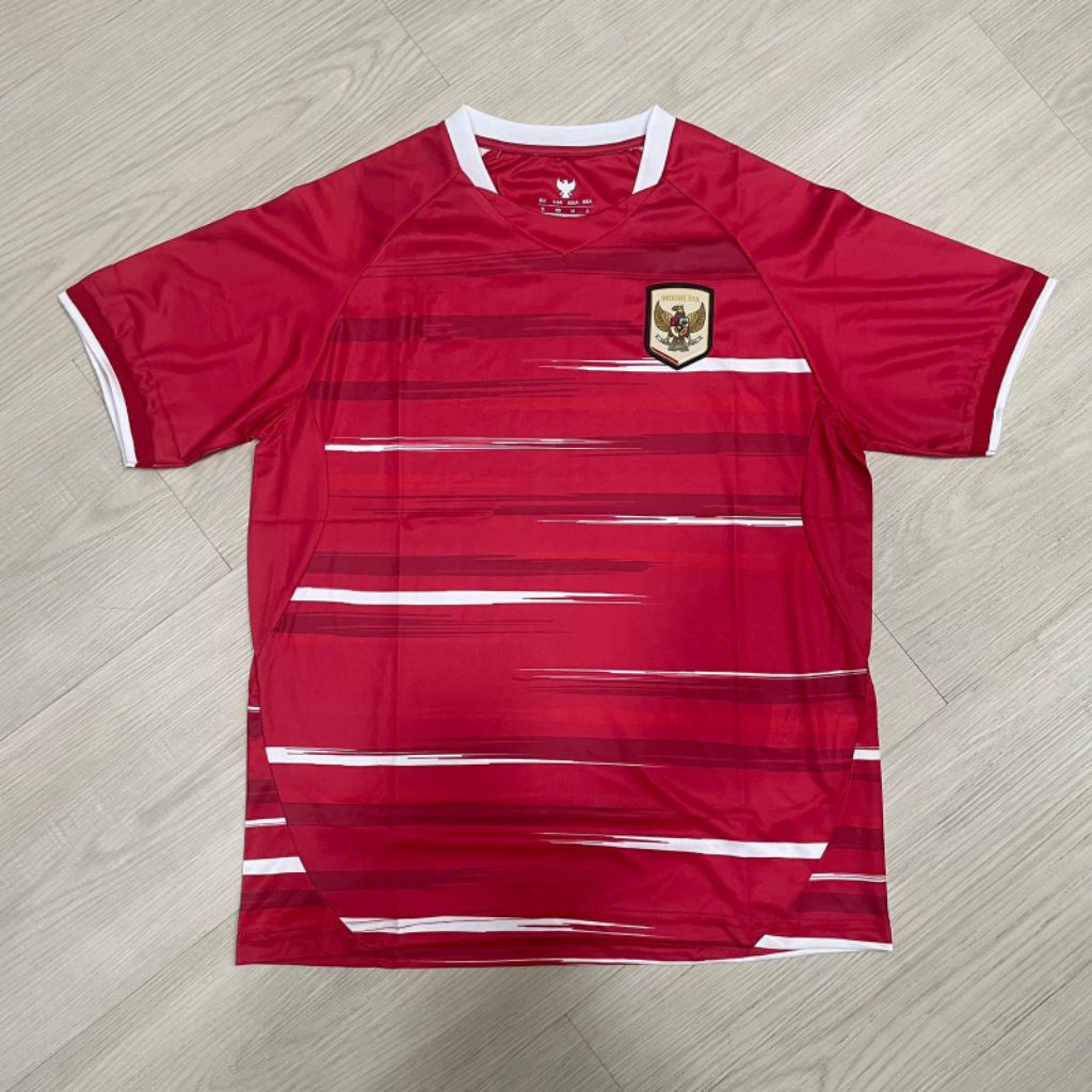 Jersey Timnas Indonesia 2025 Logo Bordir Baju Bola Timnas Indo Kaos Bola Indonesia Jersey Nobar Kaos