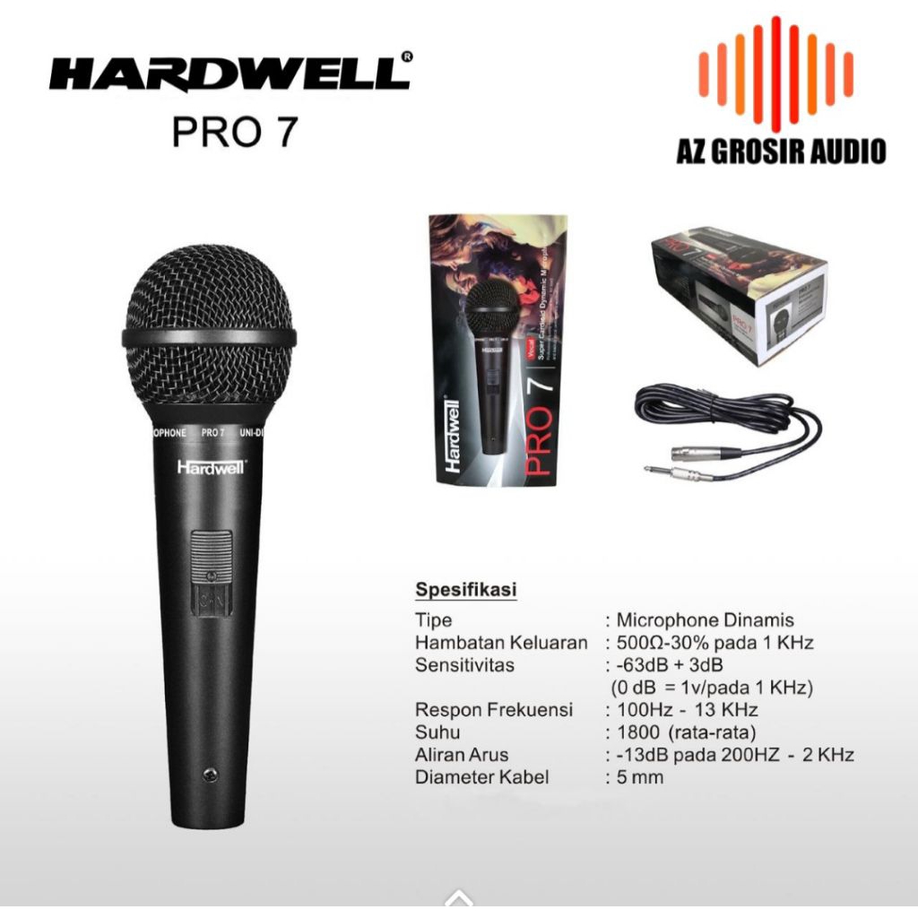 mic microphone hardwell pro 7 mic pro 7 hardwell
