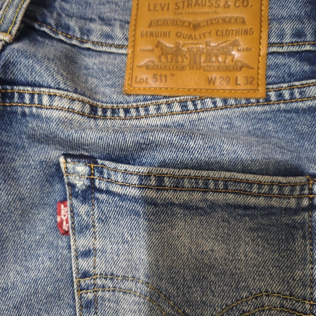 Levi's 511 selvedge