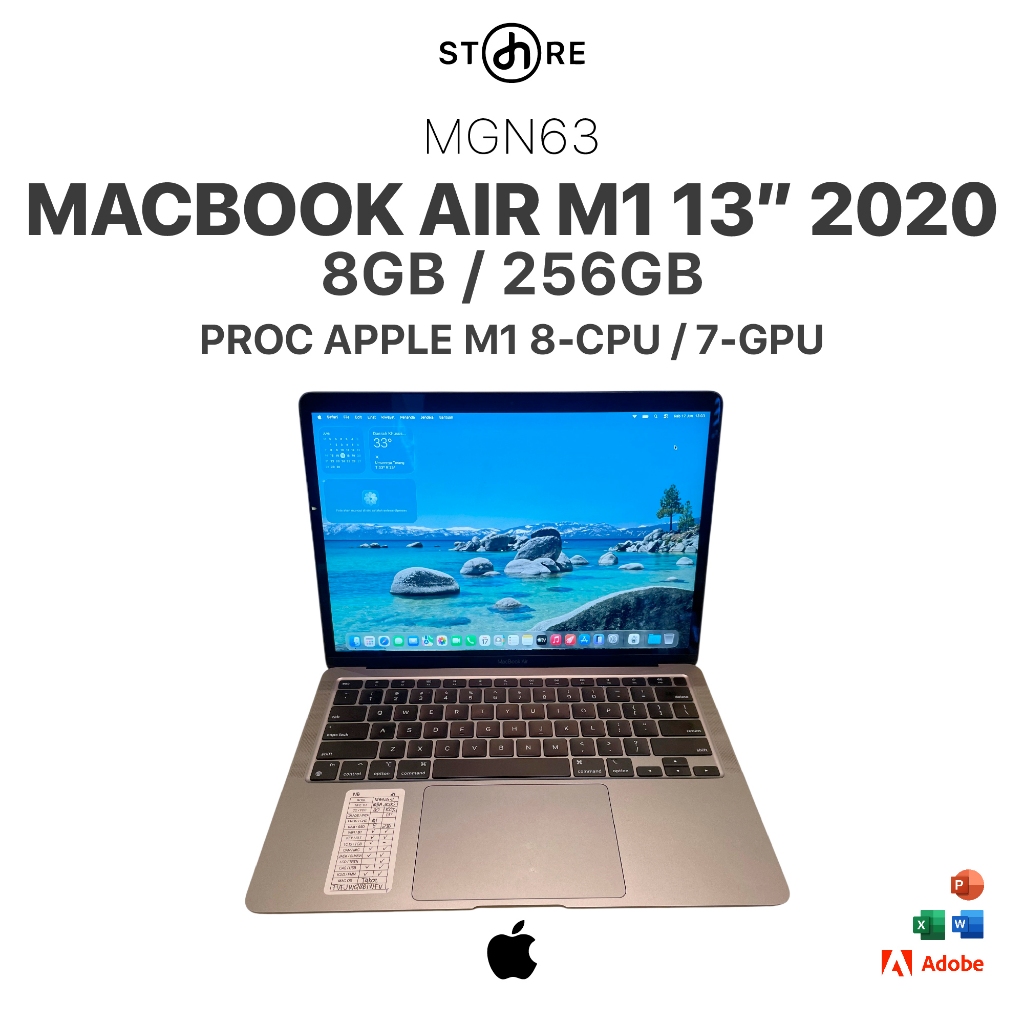 Second , Macbook Air M1 2020 13" , 8/256 , Grey , MGN63