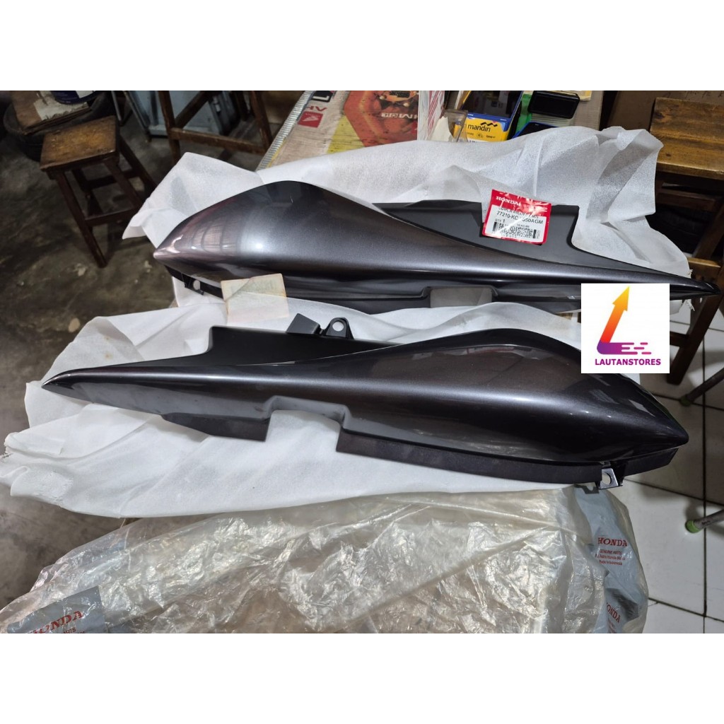 77210-KCJ-650AGM 77220-KCJ-650AGM Cover Body Kanan Kiri Tiger Revo Pece Barong ABU ABU