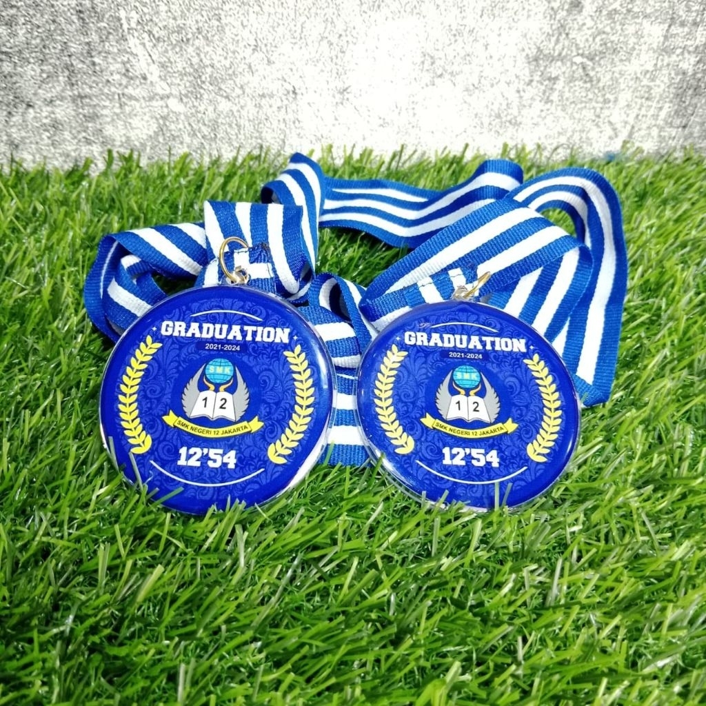 Medali Wisuda, Medali Kelulusan, Medali Akrilik Custom, Medali Perpisahan Sekolah TK SD