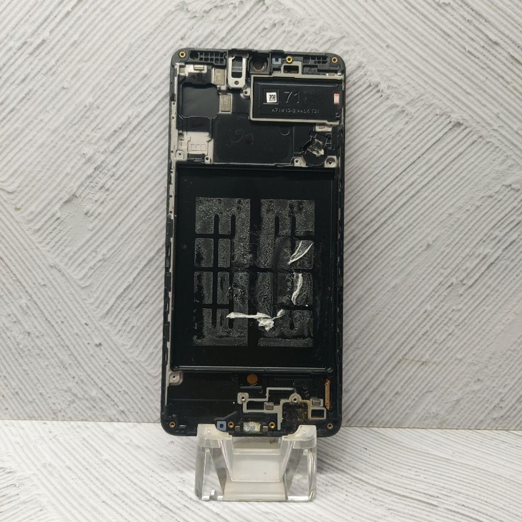 LCD Galaxy Samsung A71 SM-A715 Original Copotan MINUSAN