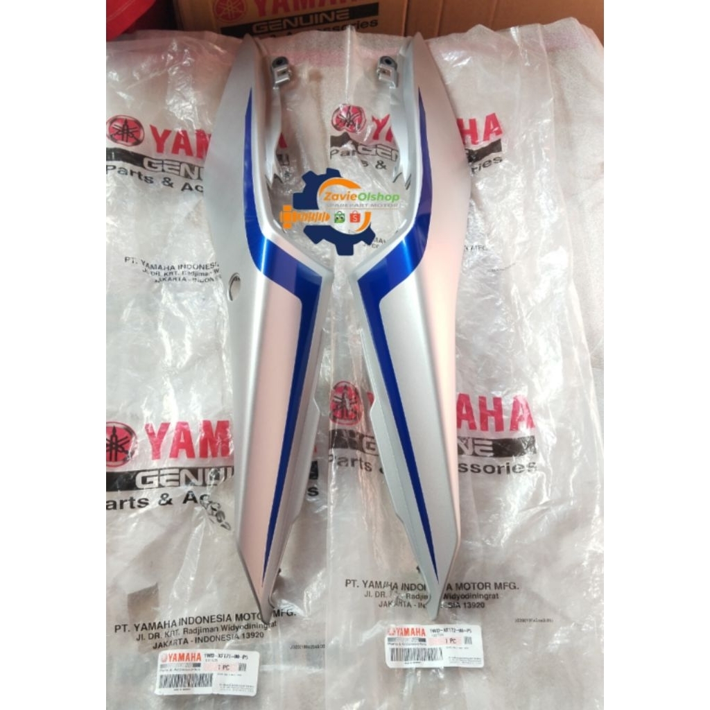 BODY BELAKANG YAMAHA R25 SILVER 2017 ORIGINAL YGP