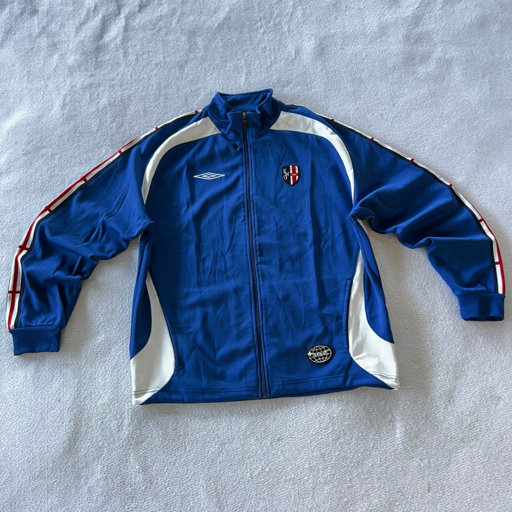 Vintage 00s Colorblock UMBRO England track Jacket