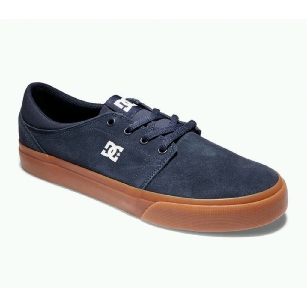 Sepatu DC Trase SD Navy Gum Suede Original