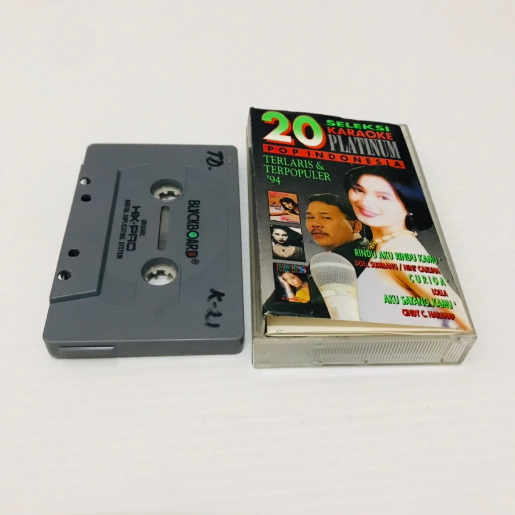 Kaset Pita 20 Seleksi Karaoke POP INDONESIA - Kaset Pita Original - Kaset Pita Jadul