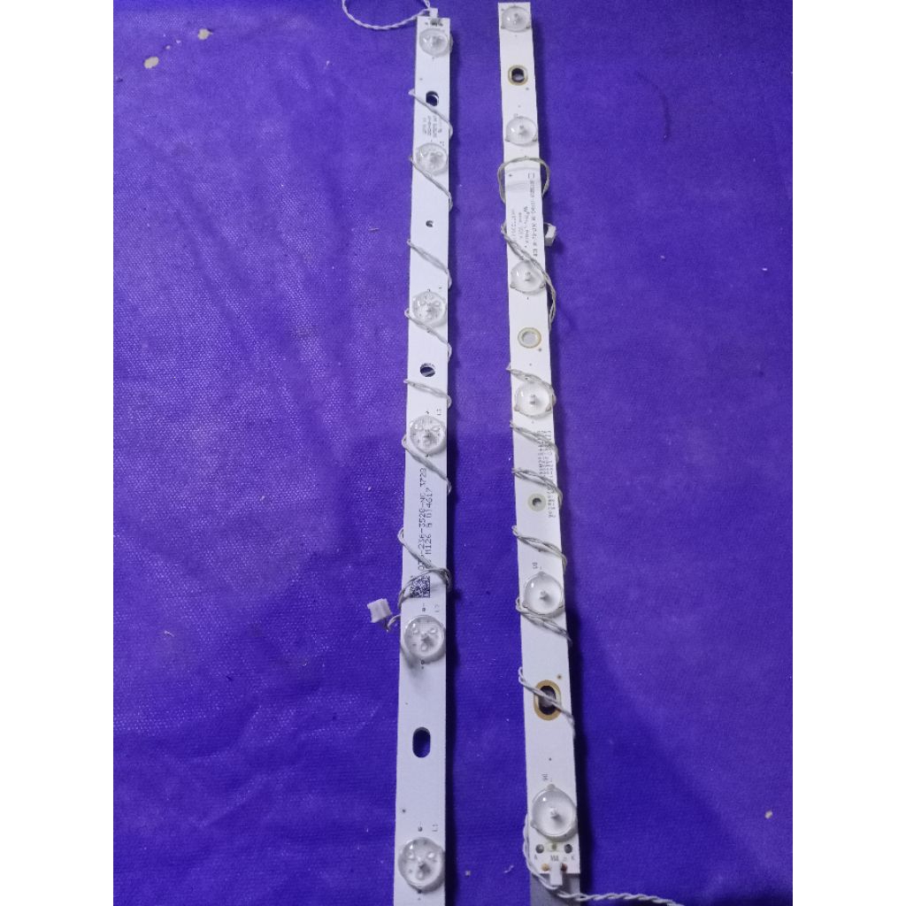 SECOND----Lampu/Backlight TV led Polytron 24 inch copotan, Normal