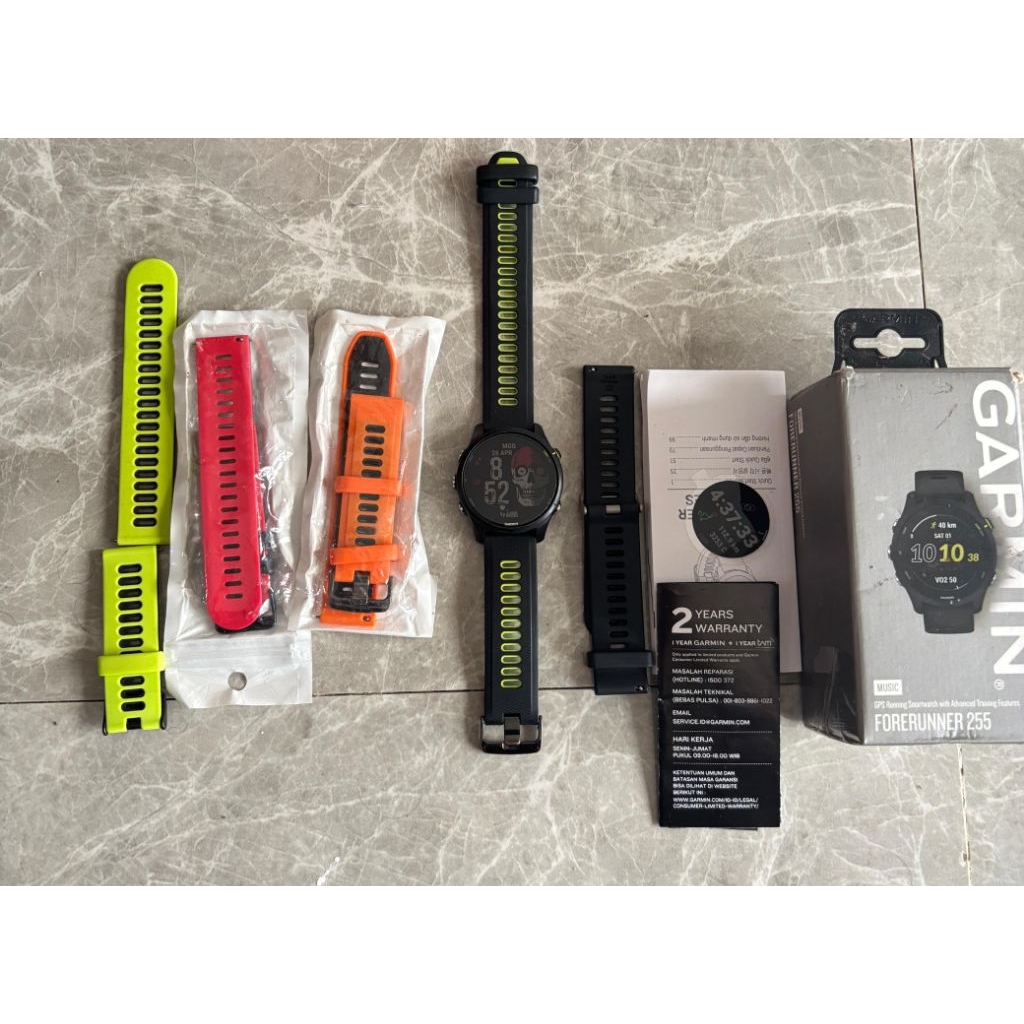 Garmin FR 255 musik