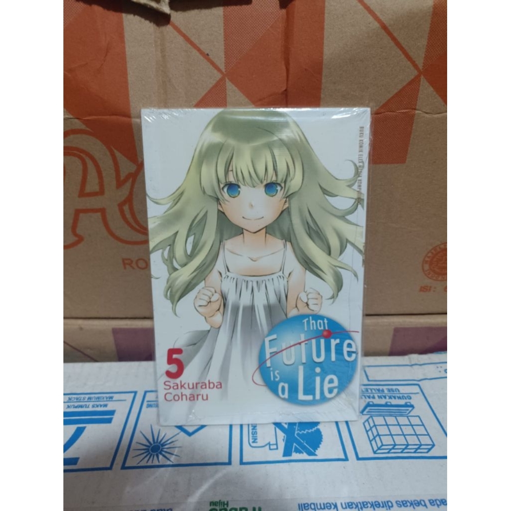 Komik that future is a lie 5 segel / komik that future is a lie vol 5 segel