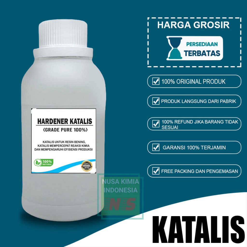 KATALIS UNTUK RESIN BENING 100 ML / KATALIS RESIN BENING / KATALIS