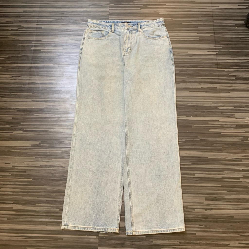 celana panjang denim pants baggy jeans MUSINSA STANDART second original