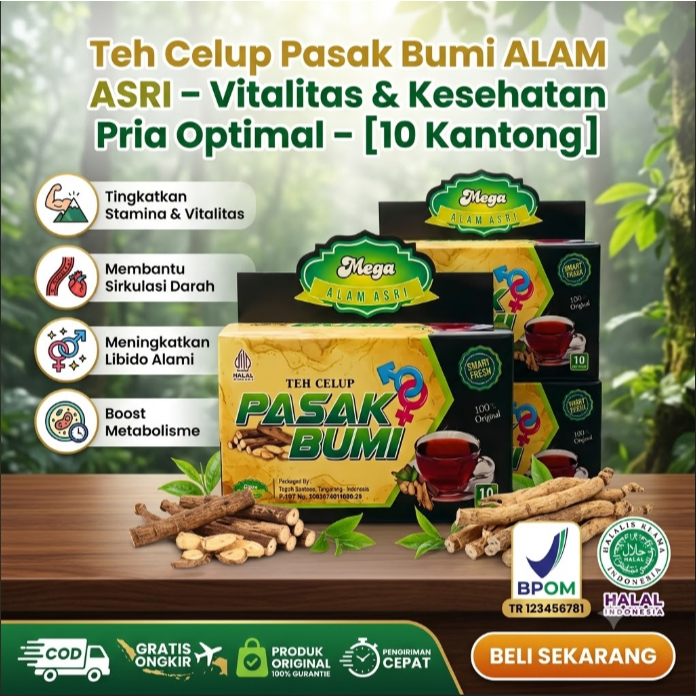 Teh Pasak Bumi ALAM ASRI Original - [BPOM & Halal]