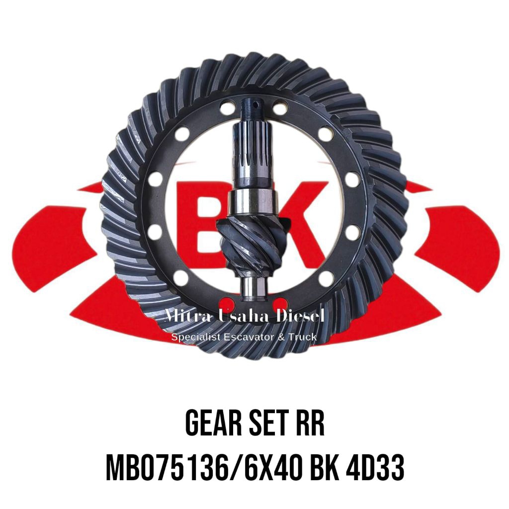 GEAR SET CANTER 125PS PS125 6X37 GIGI GARDAN FINAL GEAR PS125 125PS CANTER MC075136