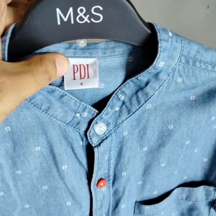 kemeja pria sanghai SIZE M padini