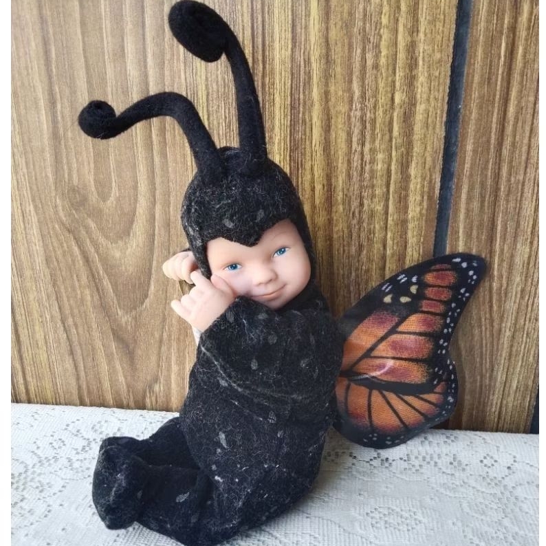 boneka anne geddes kupu hitam cute