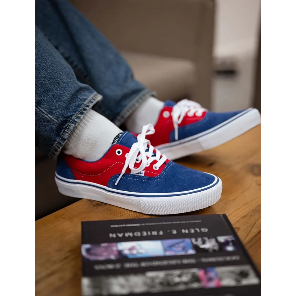 The New VANS SKATE SK8-HI PRO ‘Blue Red ” LIMITED EDITION