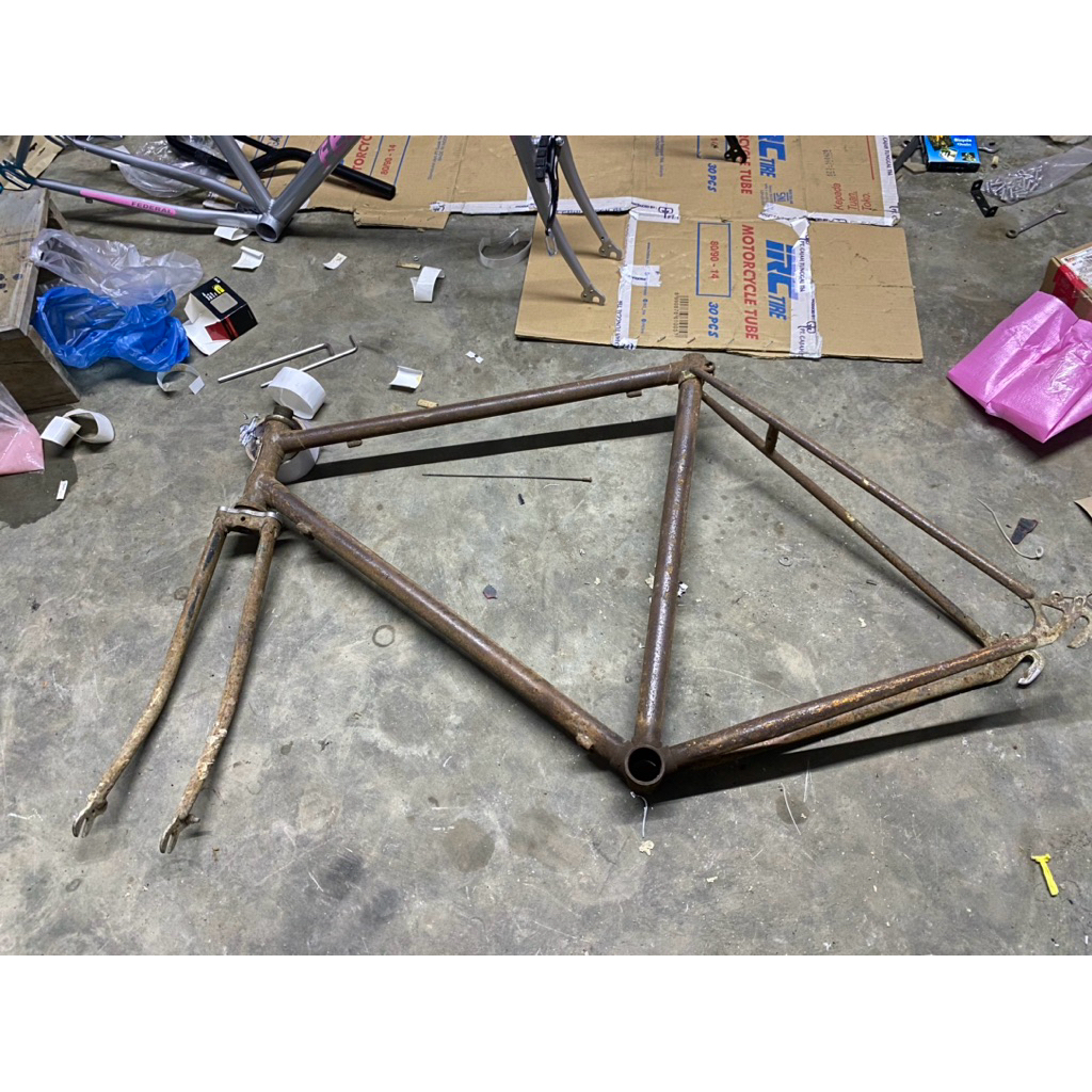 frame balap jadul size 21 inc 700c