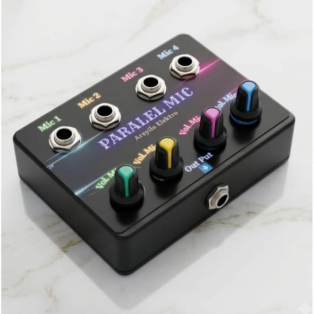 Paralel Input mic 4 in 1