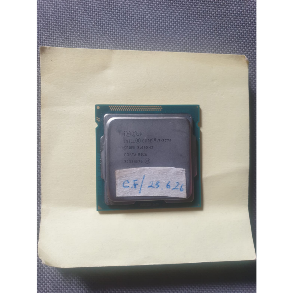 Processor Intel core i7 3770 (i7 GEN 3)