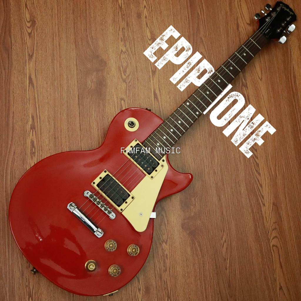 Epiphone LP100 in Red