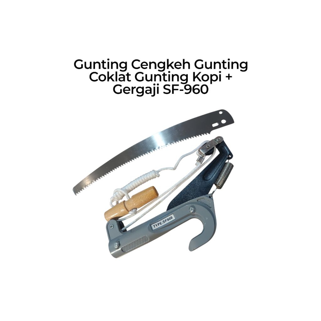 Gunting Cengkeh Gunting Coklat Gunting Kopi + Gergaji SF-960