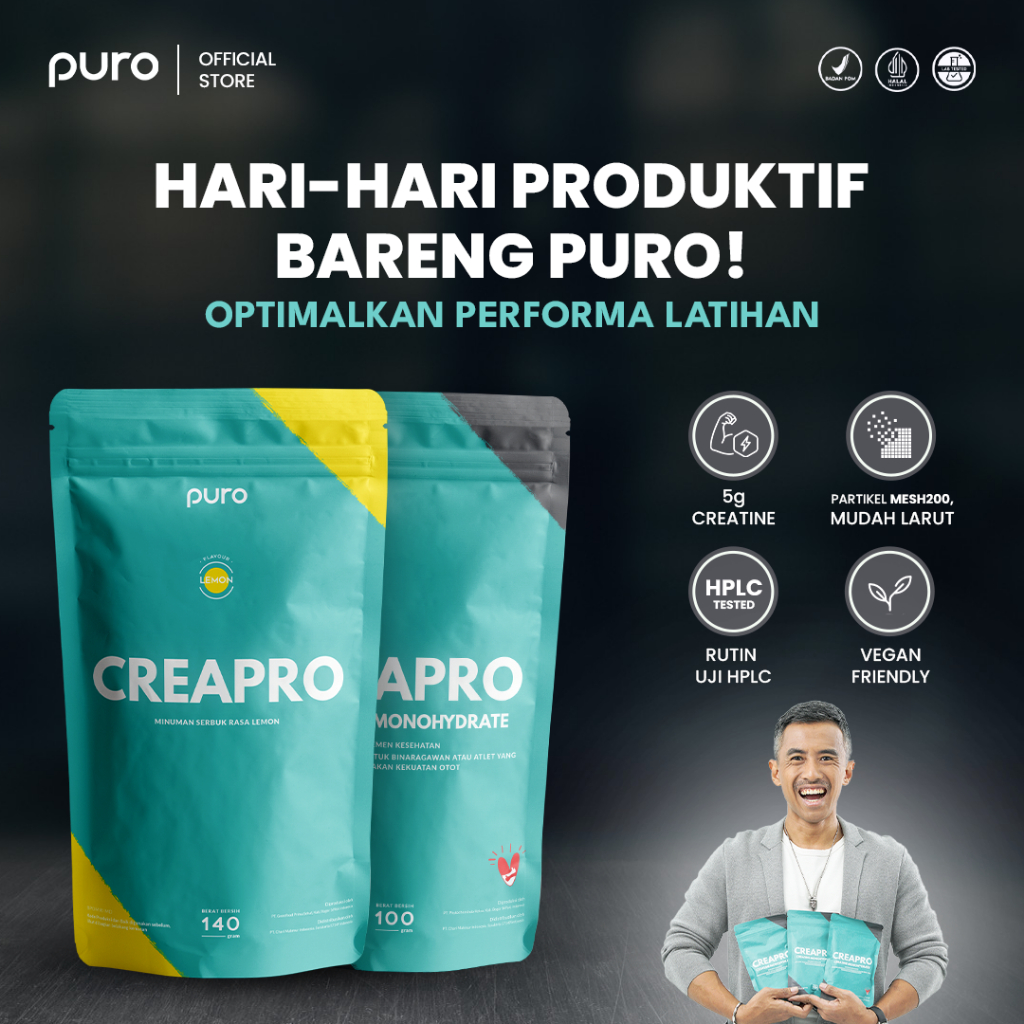 Puro Creapro Creatine Monohydrate - Micronized