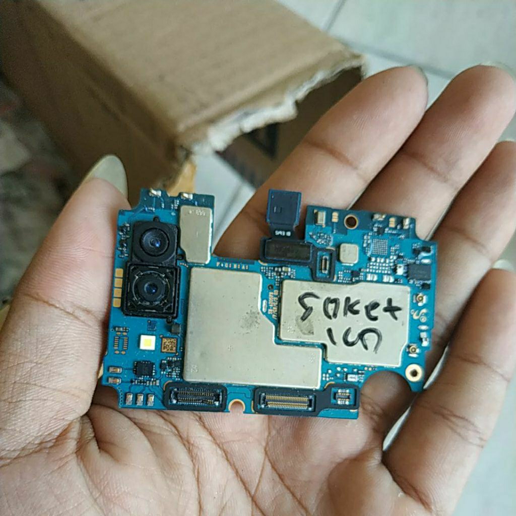 mesin Samsung a20,gambling soket lcd rusak