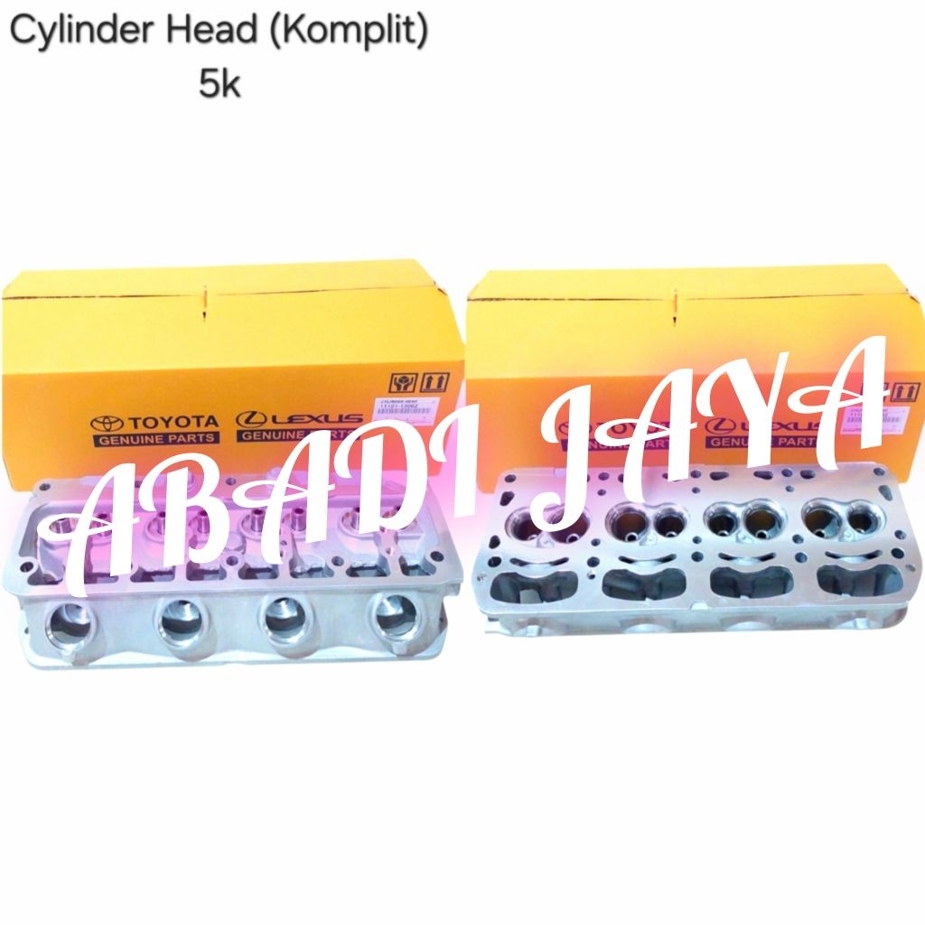 CYLINDER HEAD DEKSEL KIJANG GRAND 5K KOMPLIT ORIGINAL