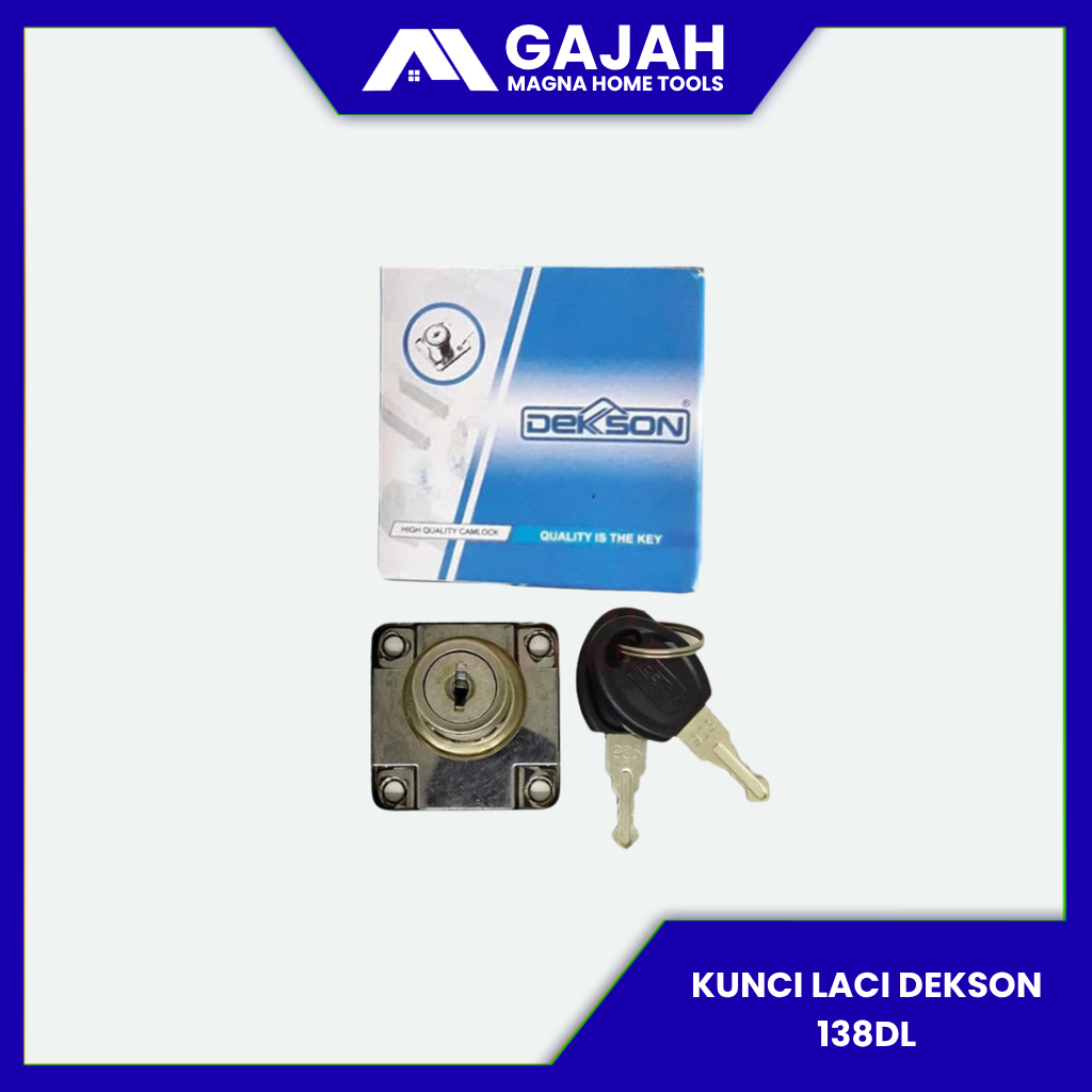 KUNCI LACI/LEMARI/LOKER DEKSON 138DL [ASLI]