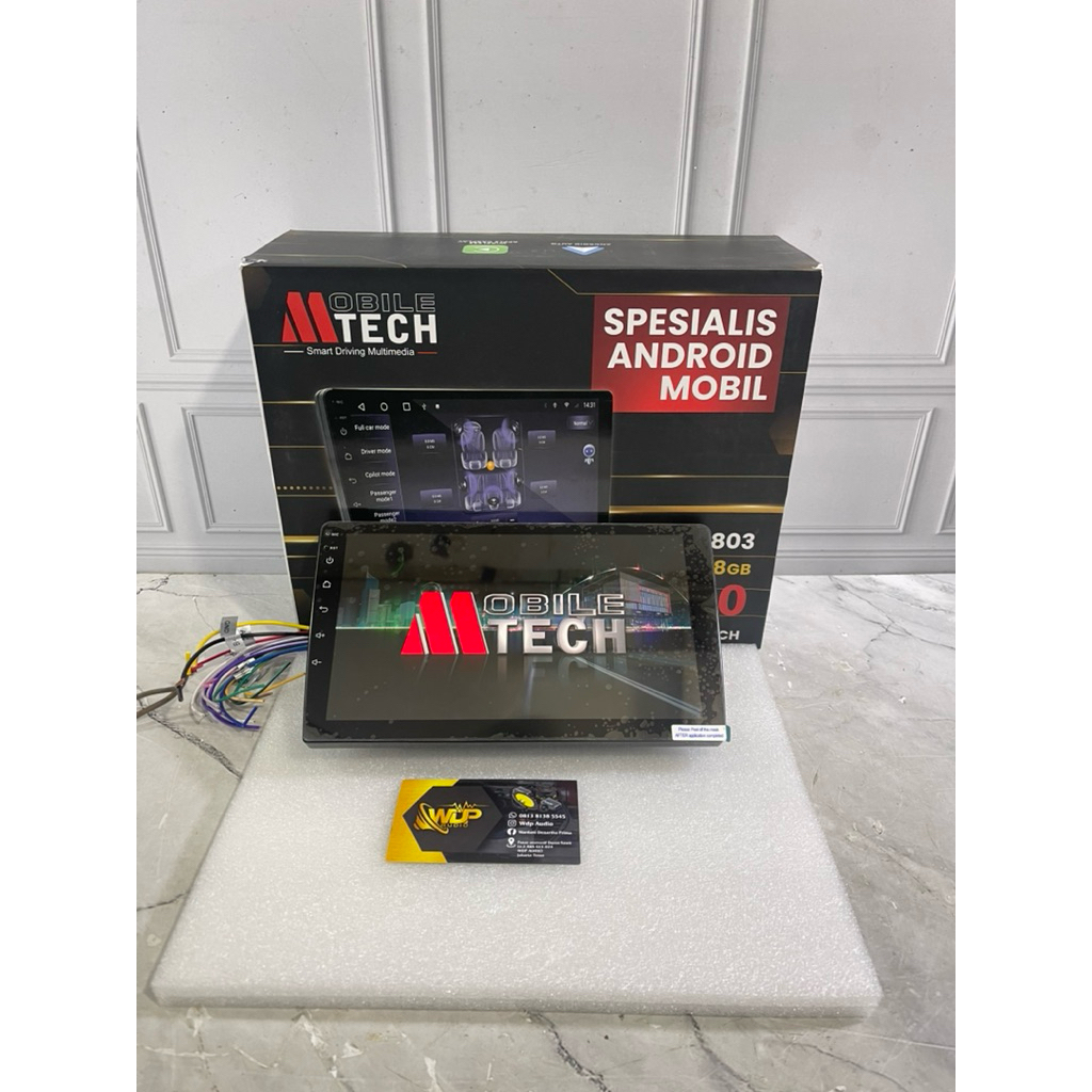 head unit android mtech mm-8803 ram 6/128 like new