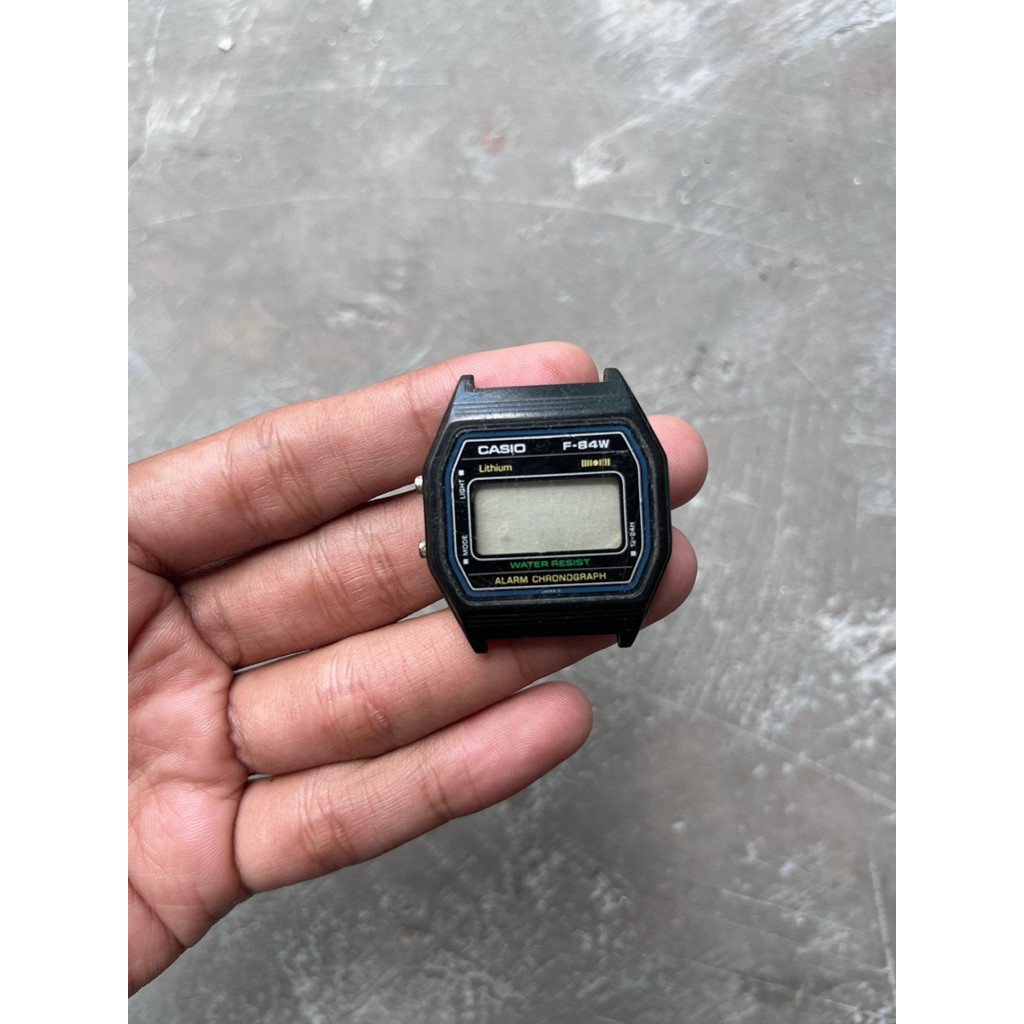 JAM TANGAN CASIO F84W BAHAN