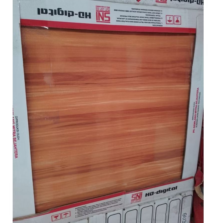 Keramik 50x50 Narawood Brown Gemilang