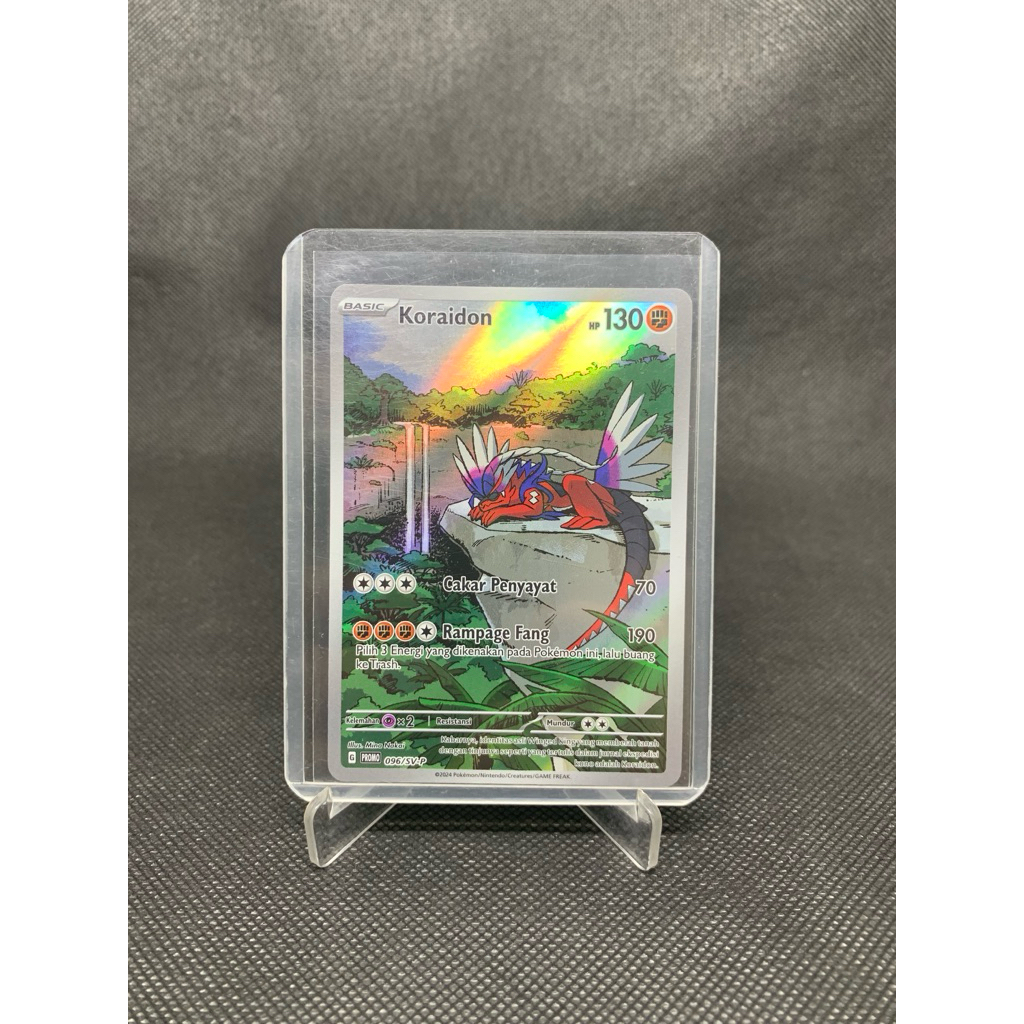 Koraidon ar promo 096 - Kartu/ TCG card original pokemon promo pokemon harta berkilau limited editio