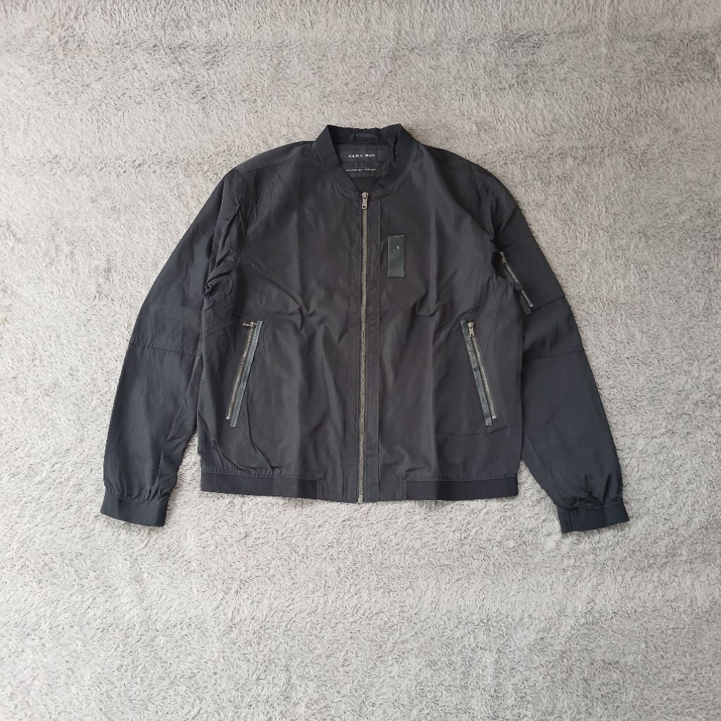 Jacket Bomber Zara Man Black