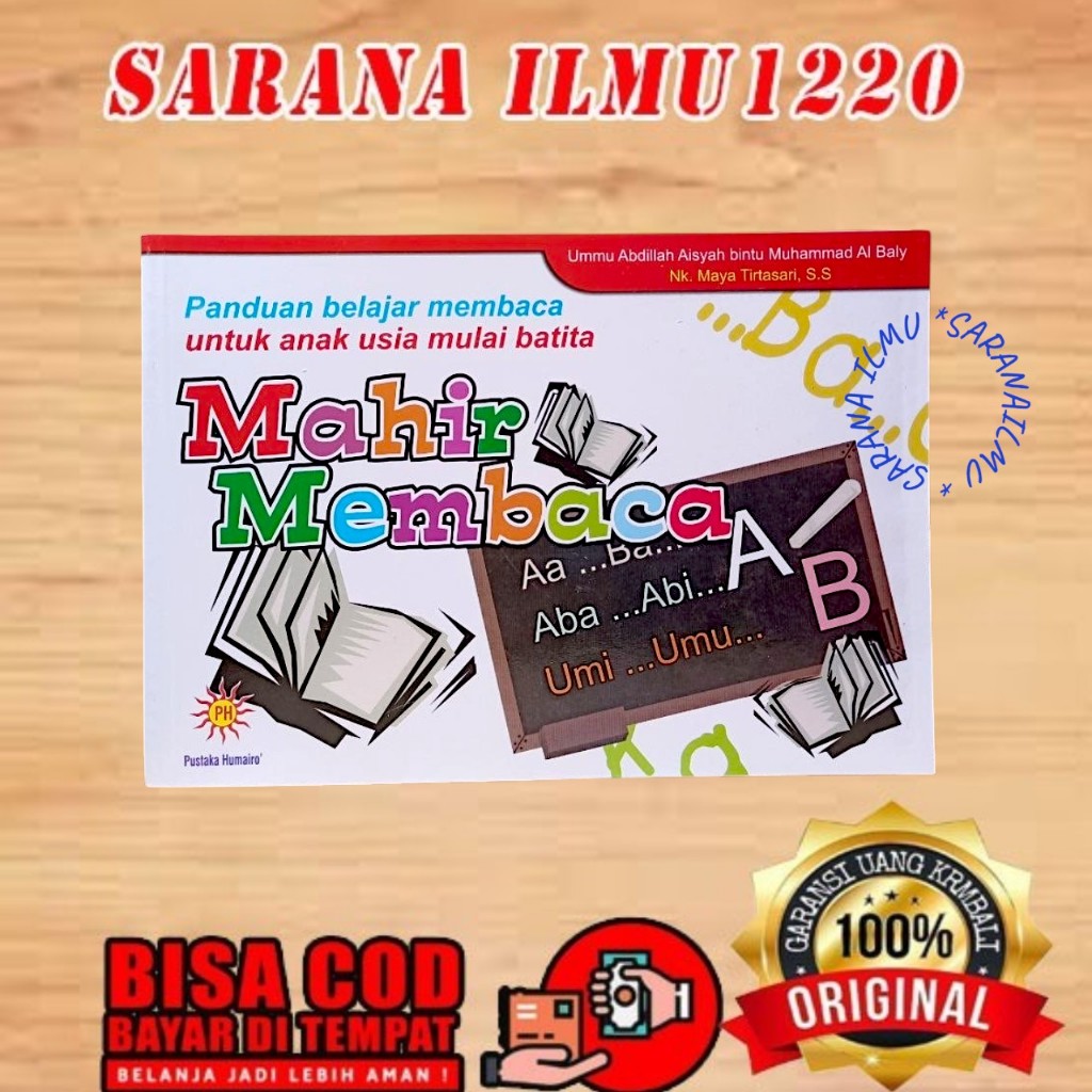 Mahir Membaca | Panduan Belajar Membaca Untuk Usia Mulia Batita | Pustaka Humairo