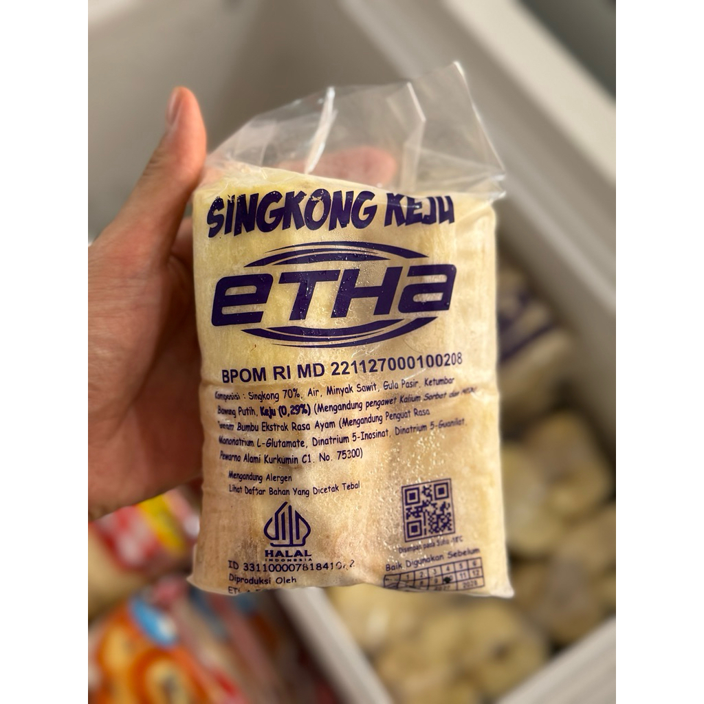 Etha Singkong Keju 750gr