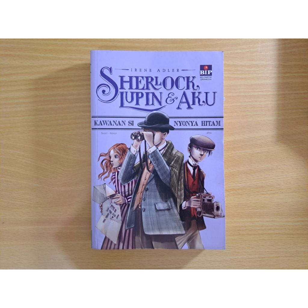 Preloved Novel Sherlock, Lupin, dan Aku 1