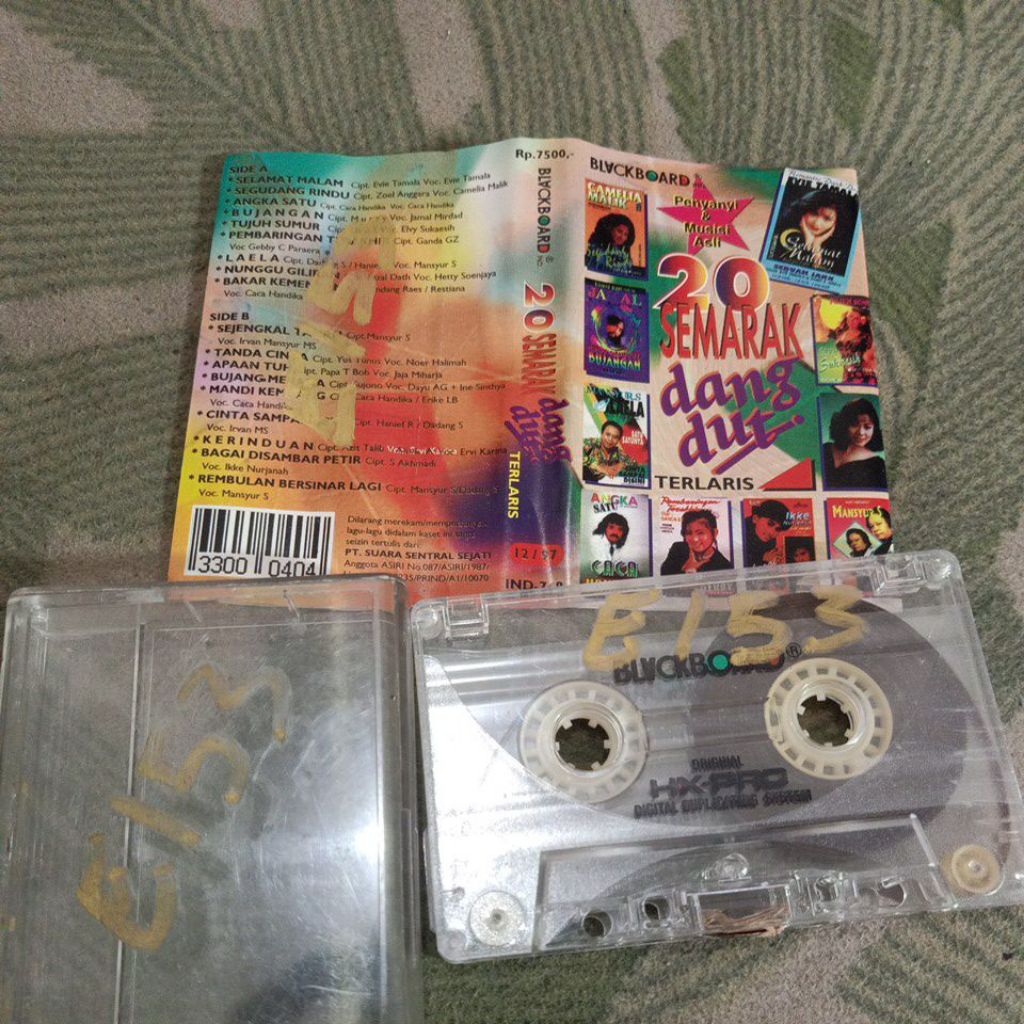 KASET DANGDUT KOMPILASI 20 SEMARAK DANGDUT