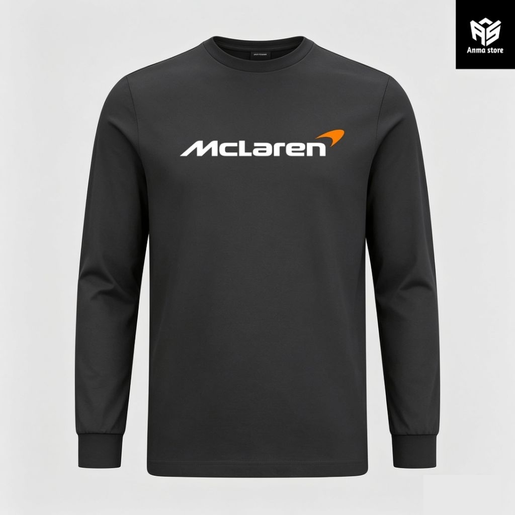 Kaos Tshirt Lengan Panjang Formula One F1 Mclaren