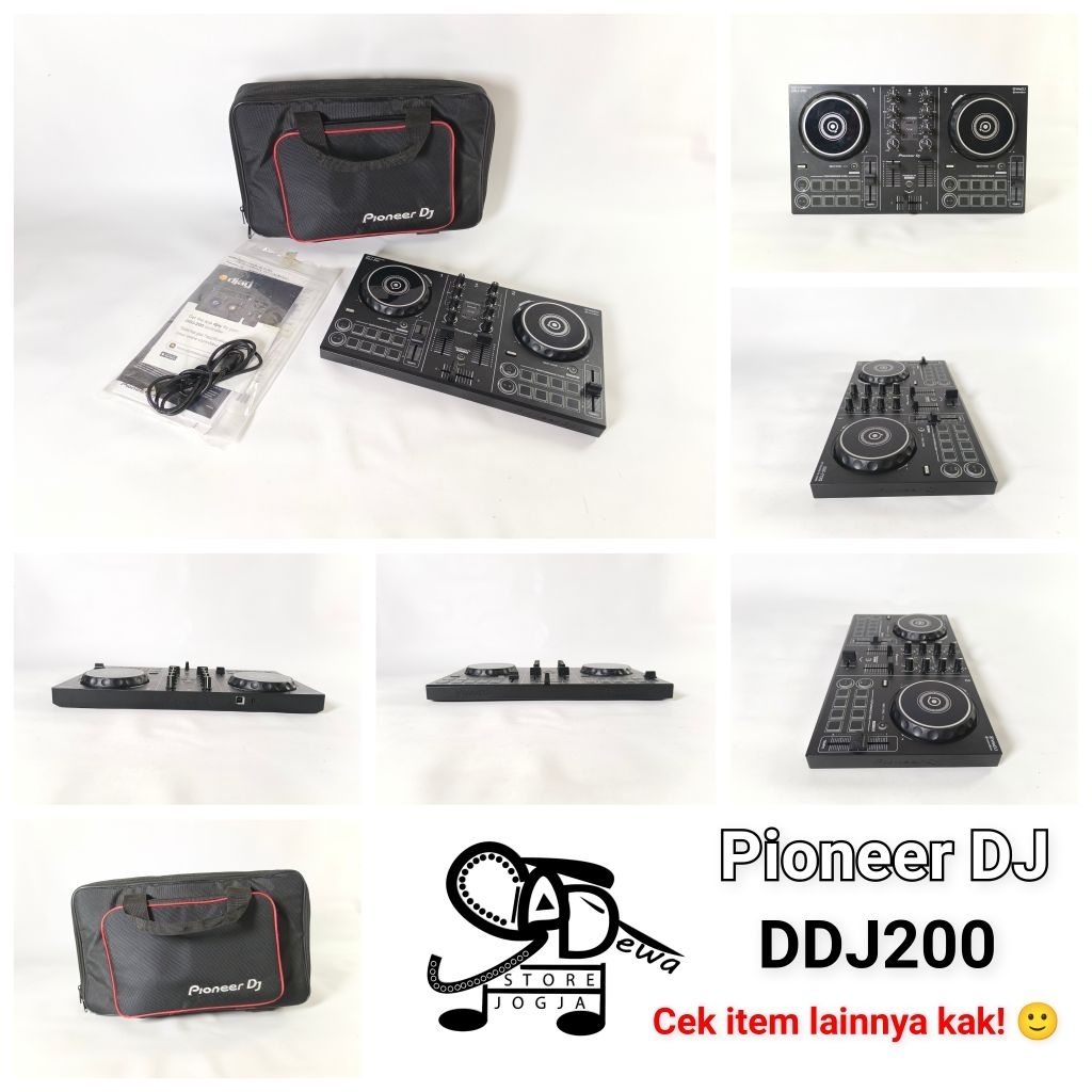 PIONEER DDJ200 DJ CONTROLLER CONTROLER  DDJ 200 PIONER alpha tetha DJ