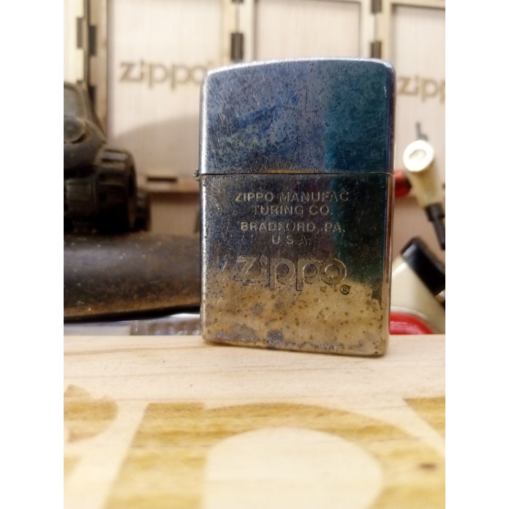 original zippo buluk romawi 1990